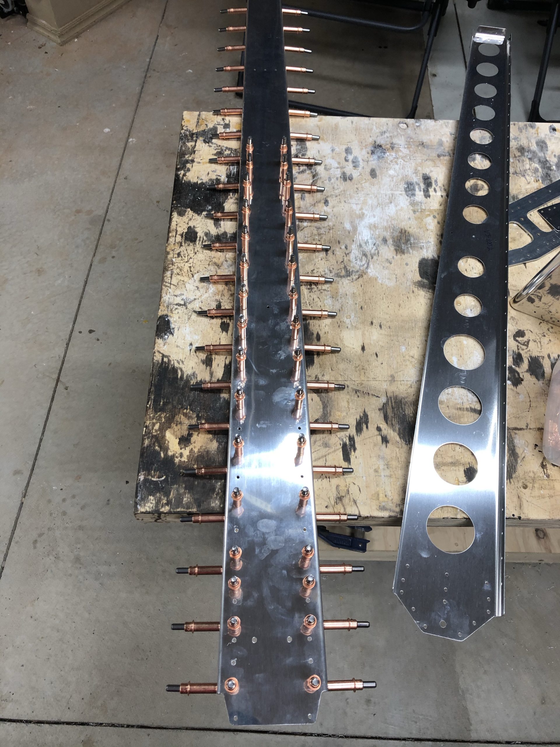 Day 2 – Rear Spar & Spar Cap Match Drilling