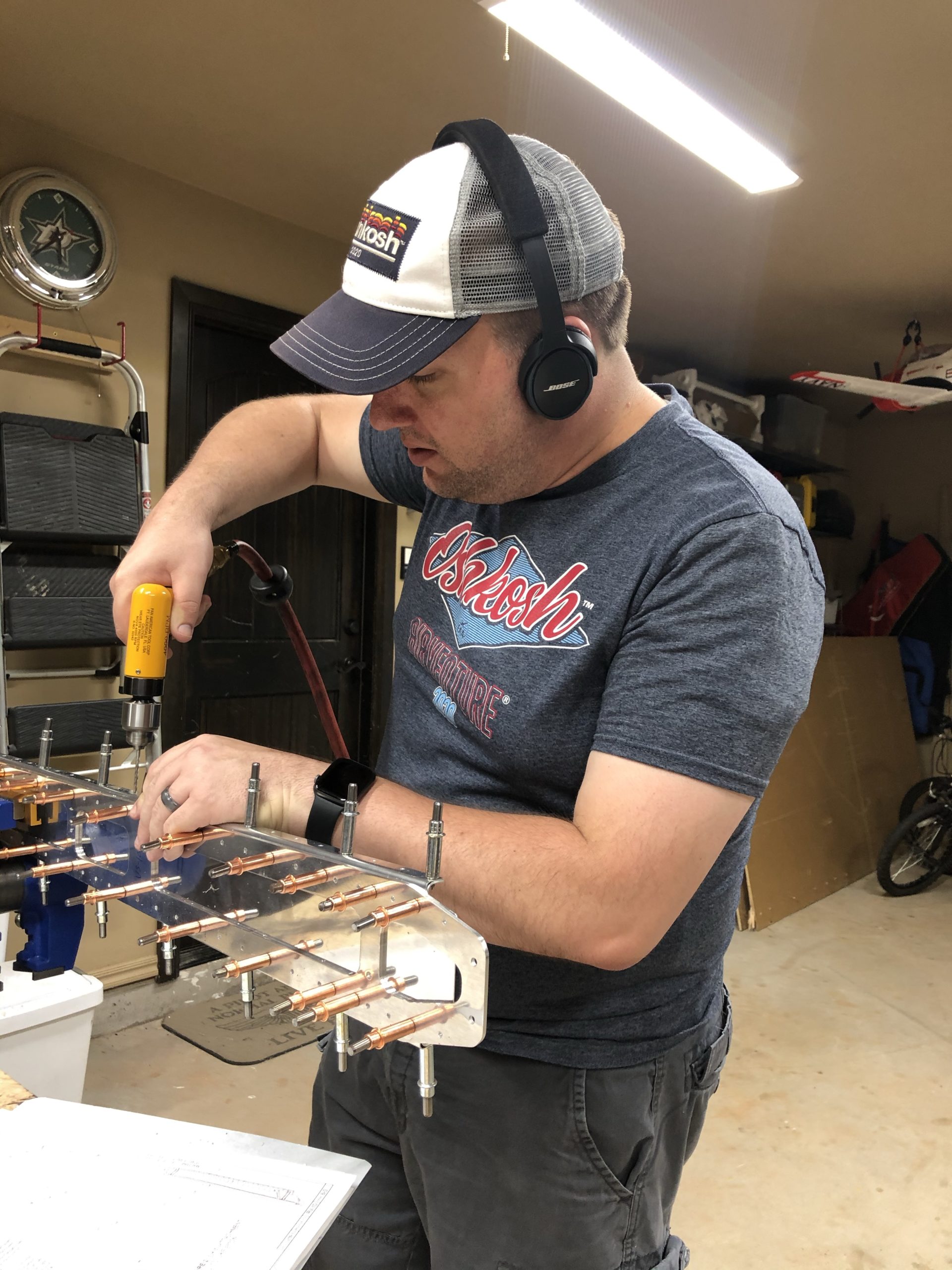 Day 5 – Vertical Stabilizer Spar Together!