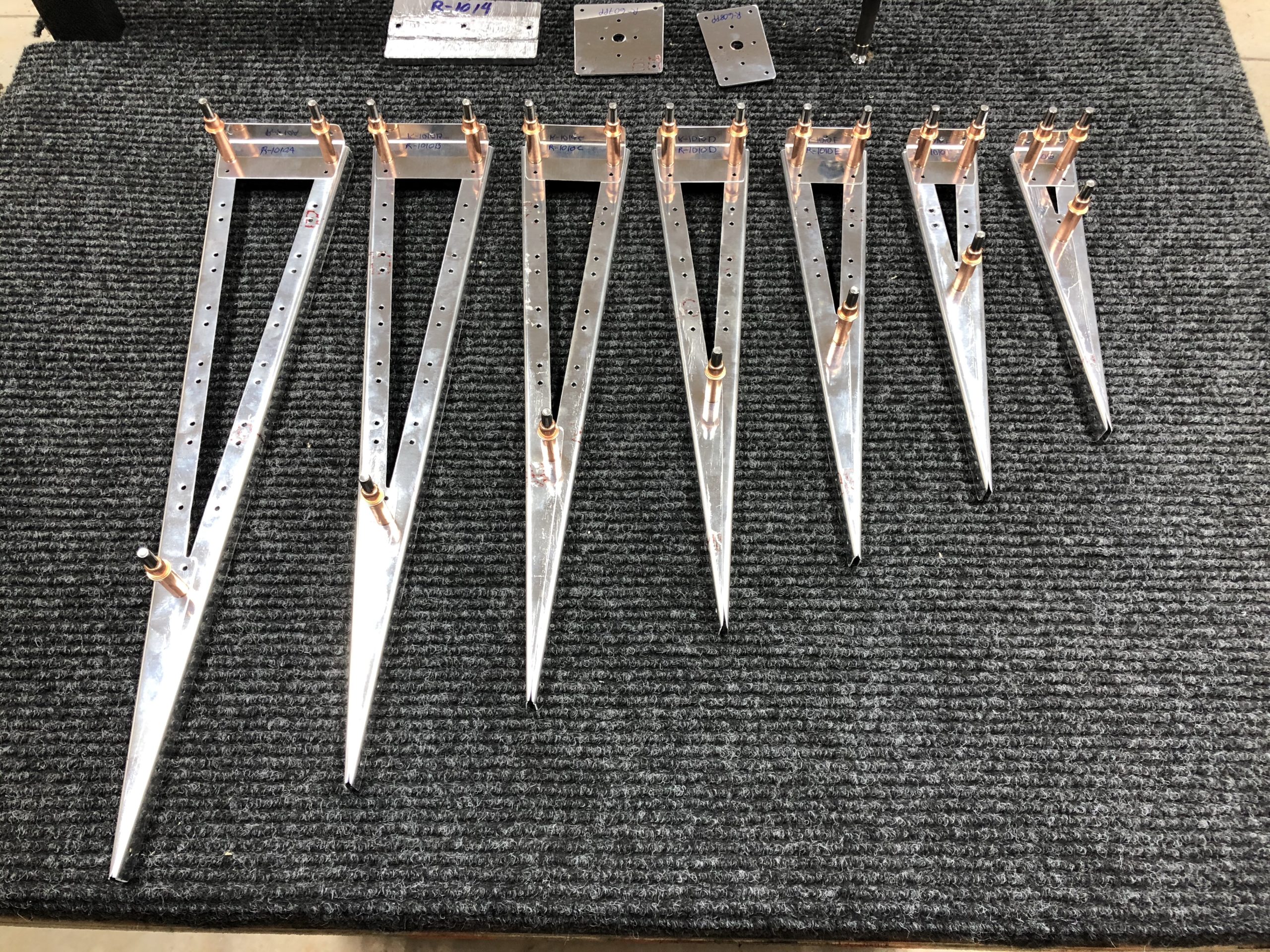 Day 11 – Rudder Stiffeners and Spar Drilling