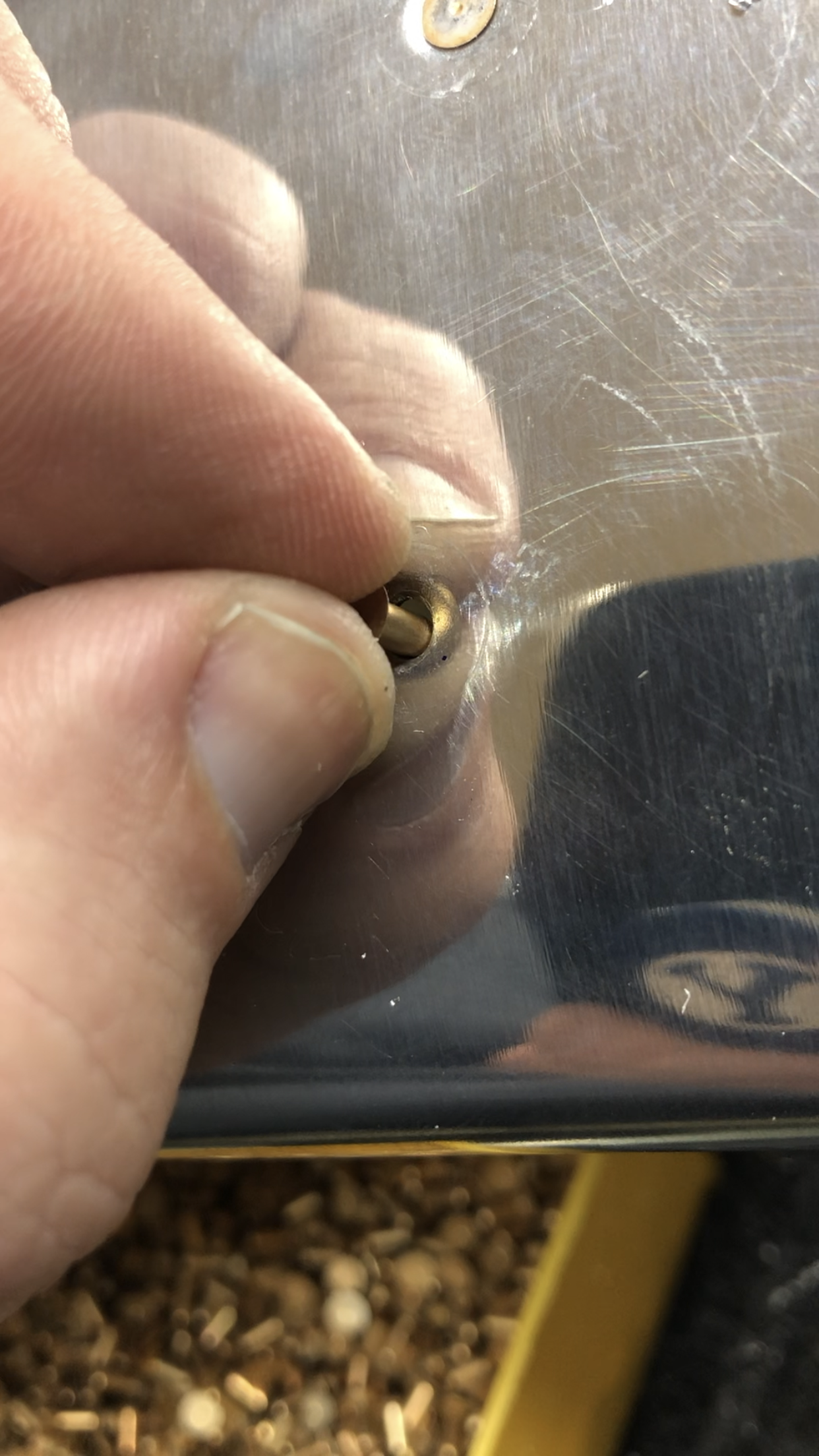 Initial VS Skin Rivets