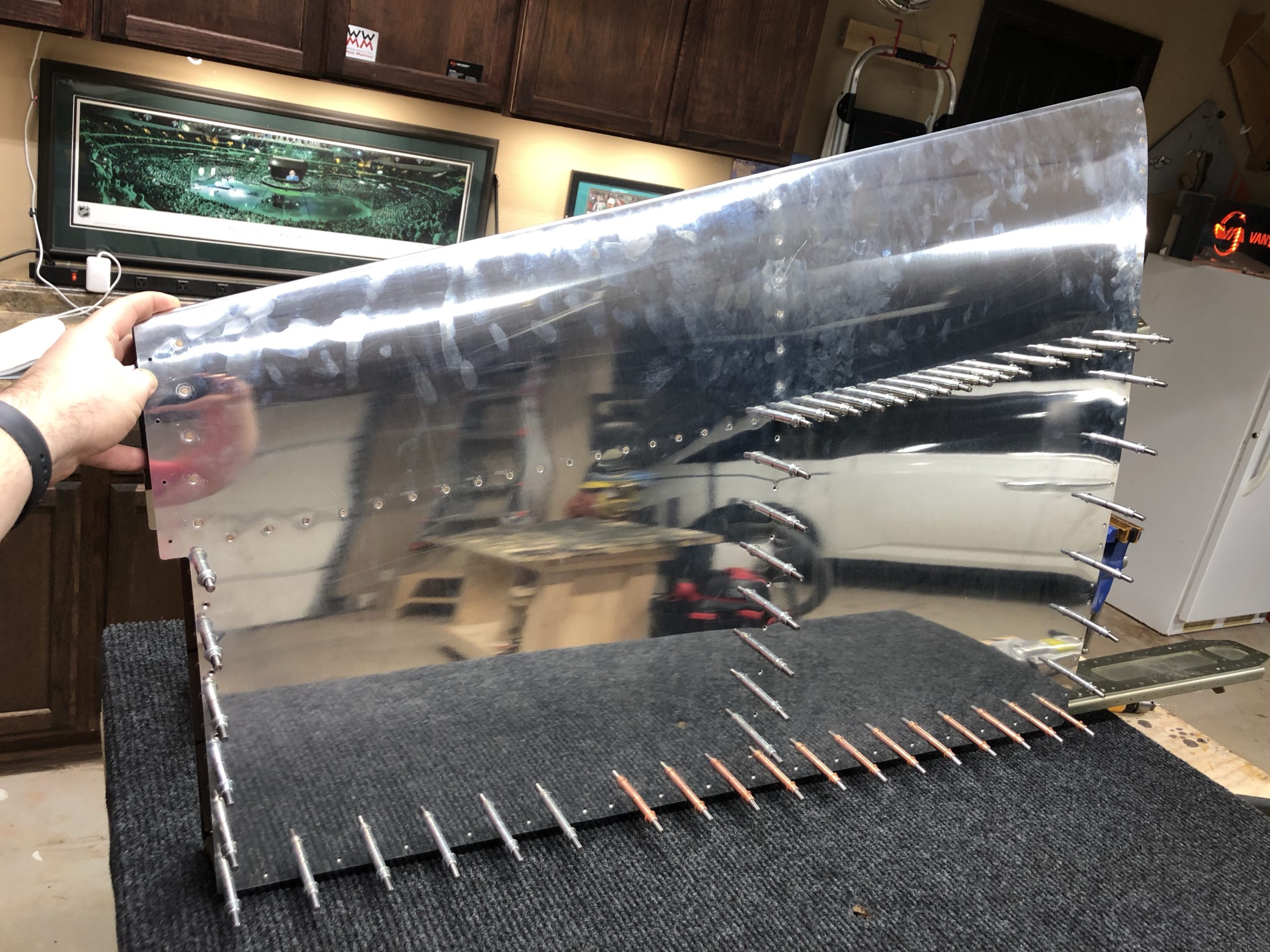 VS Front Spar Riveting