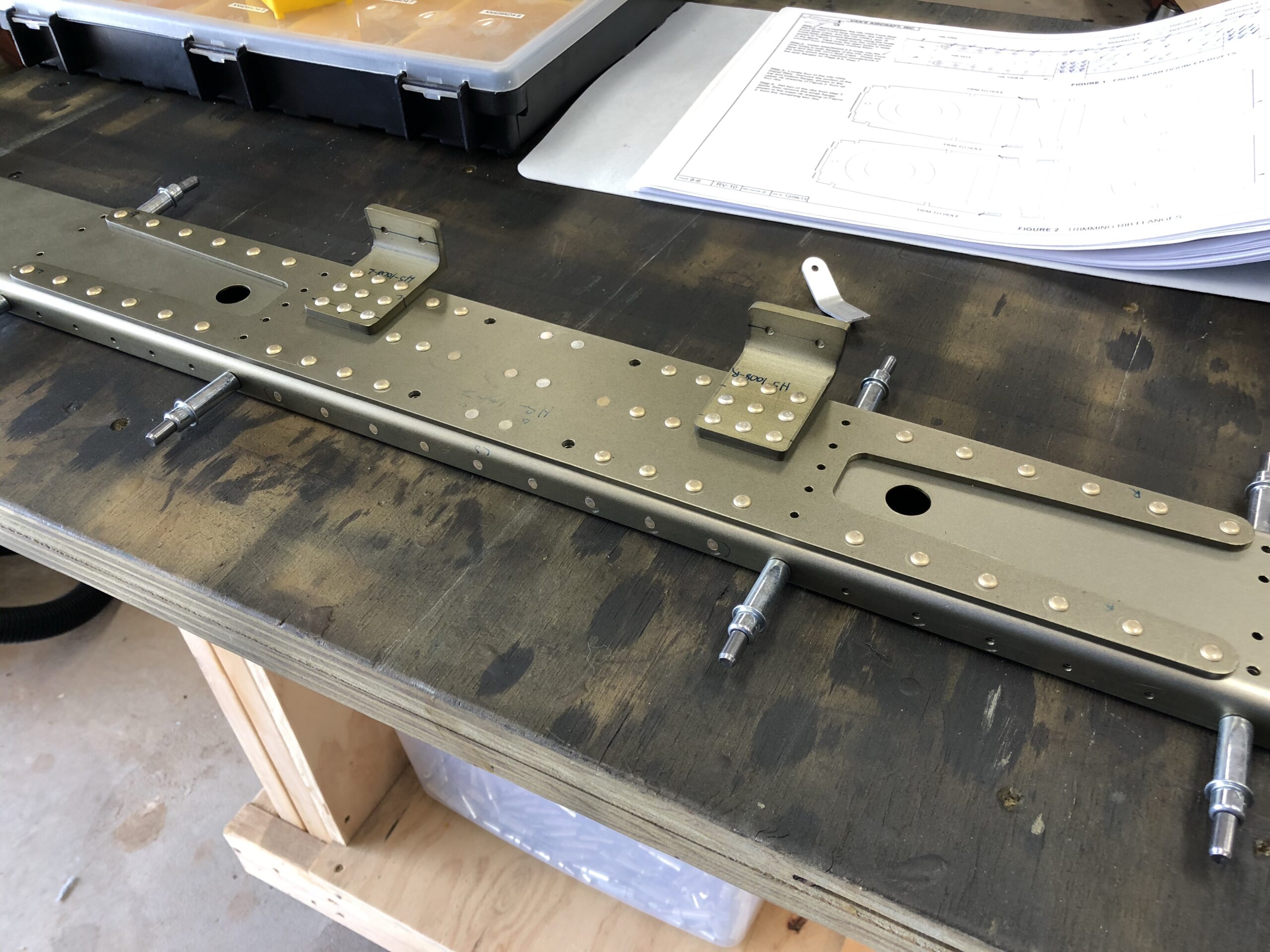 Horizontal Stabilizer Front Spar Completion