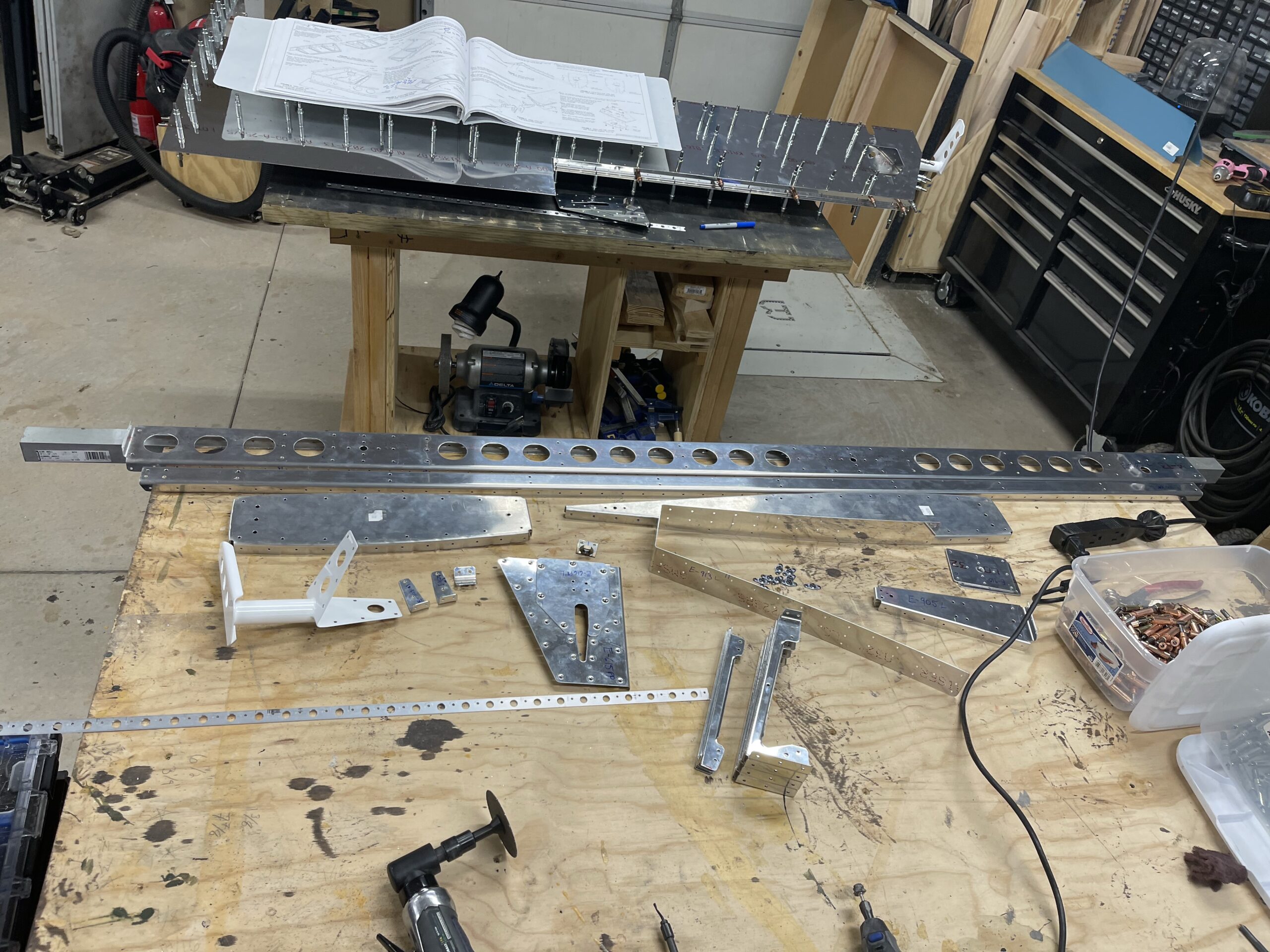 Left Elevator Deburring