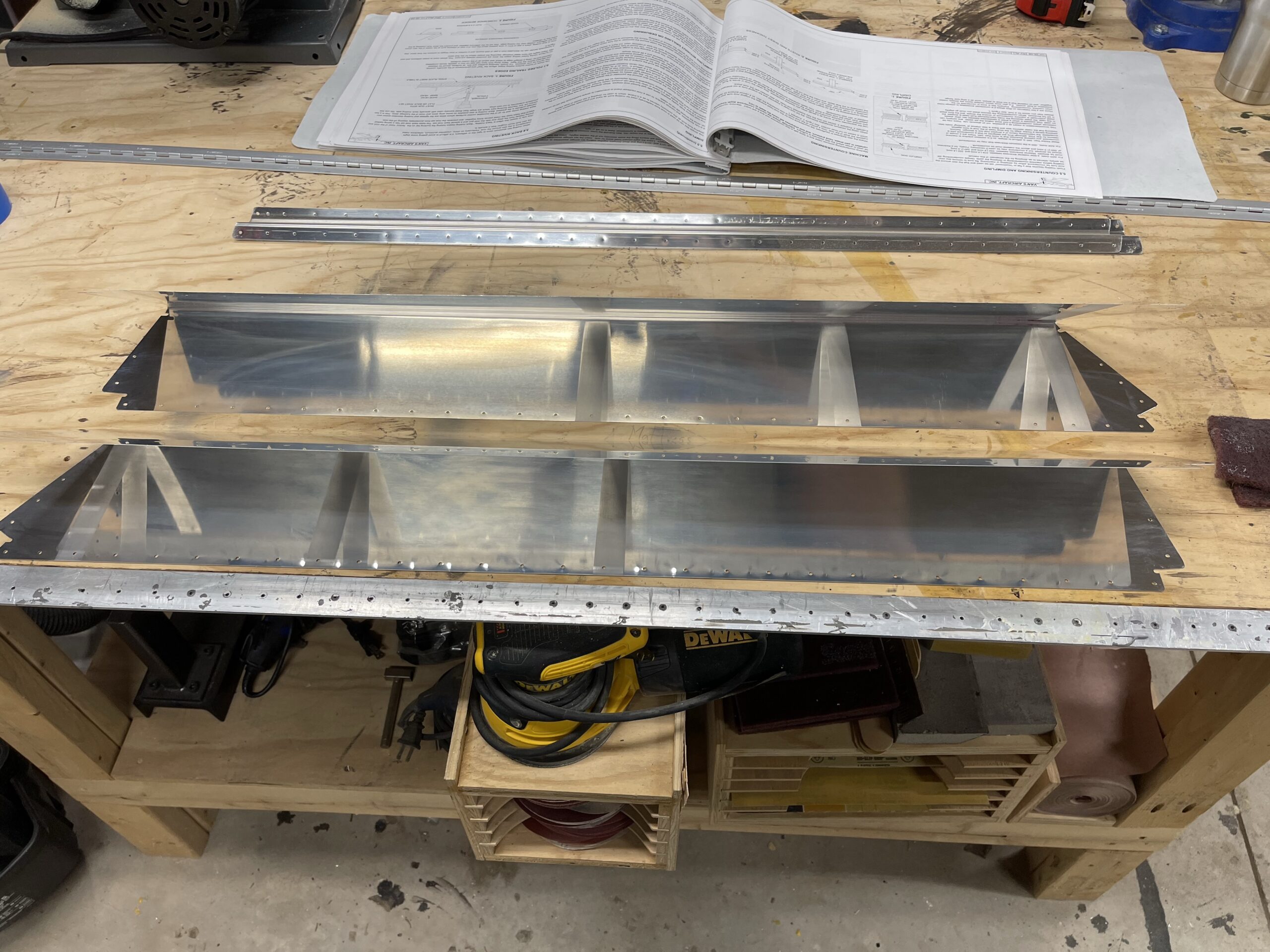 Starting the trim tabs