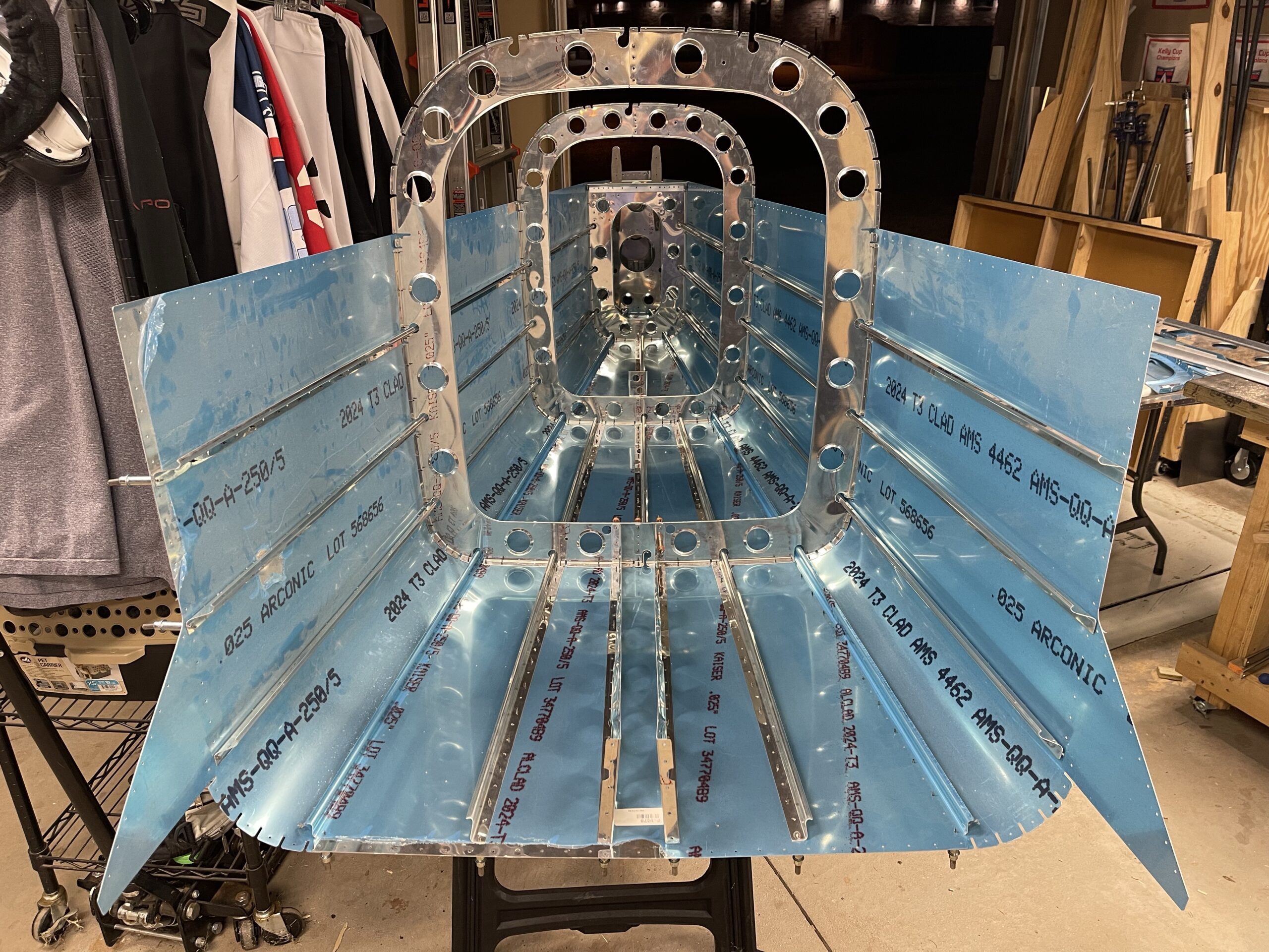 Tailcone Initial Assembly