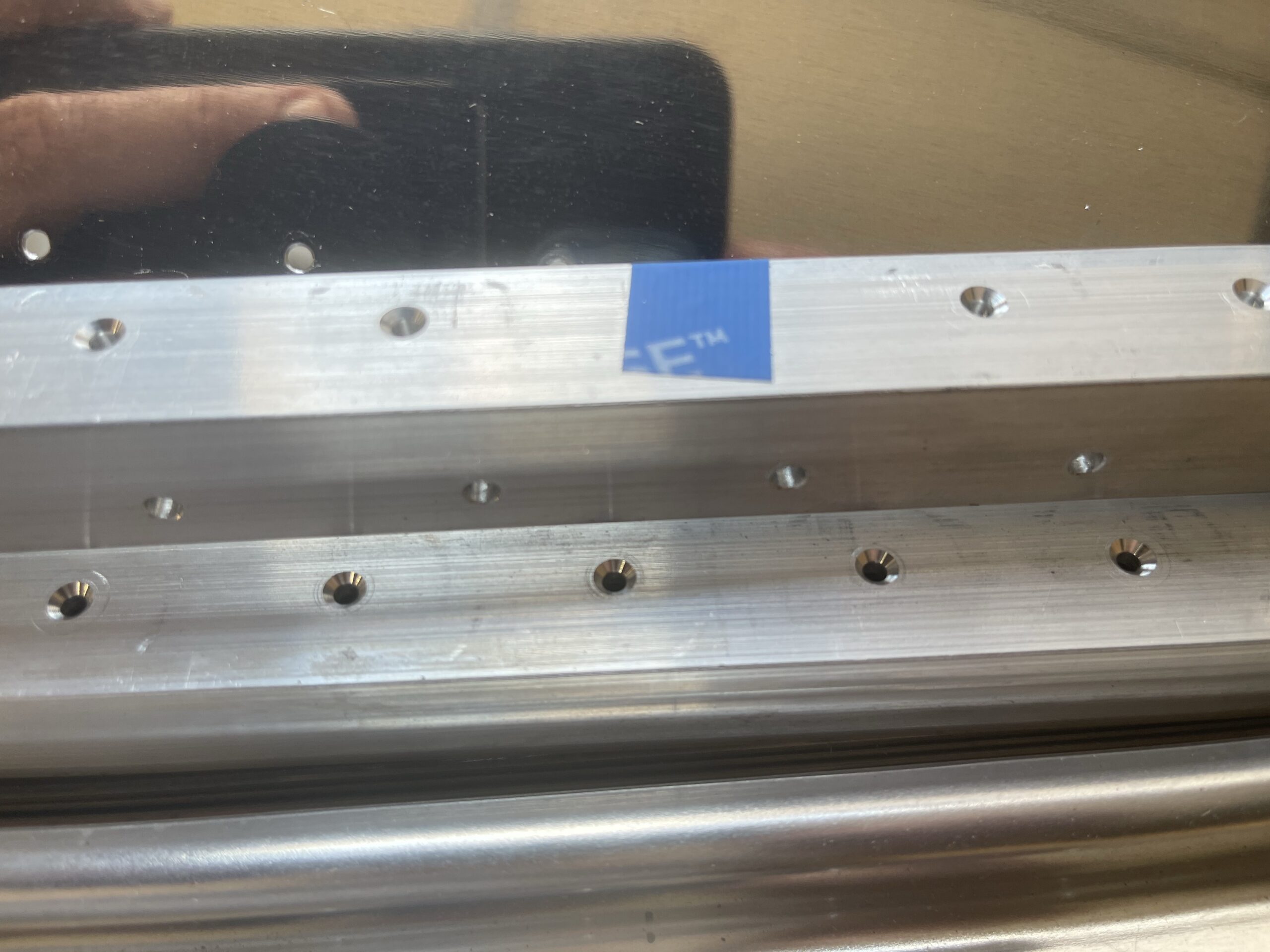 Longeron Countersinking & Some Dimpling