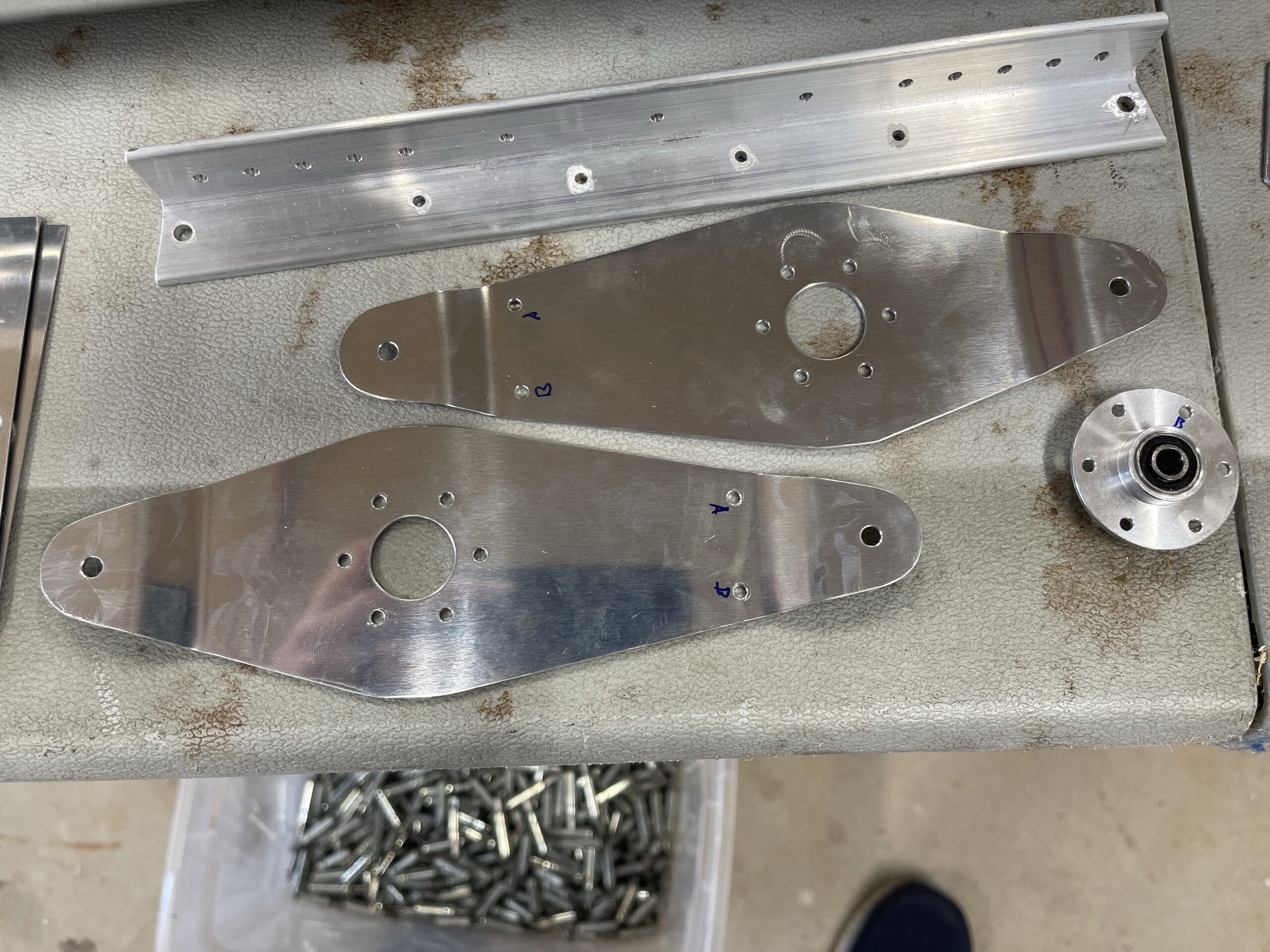 Frame Dimpling & Battery Frame Prep