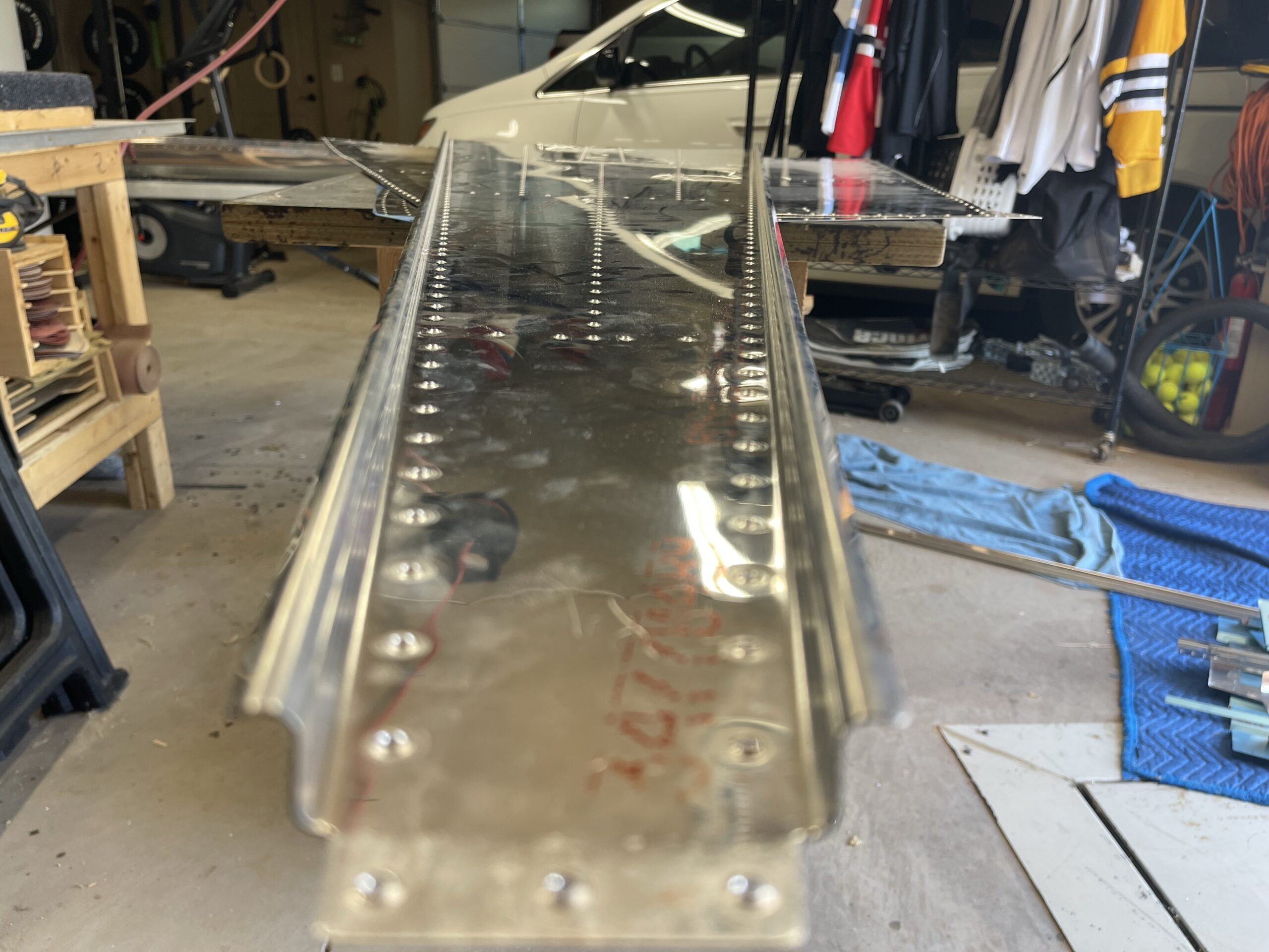 Empennage Skin Dimpling