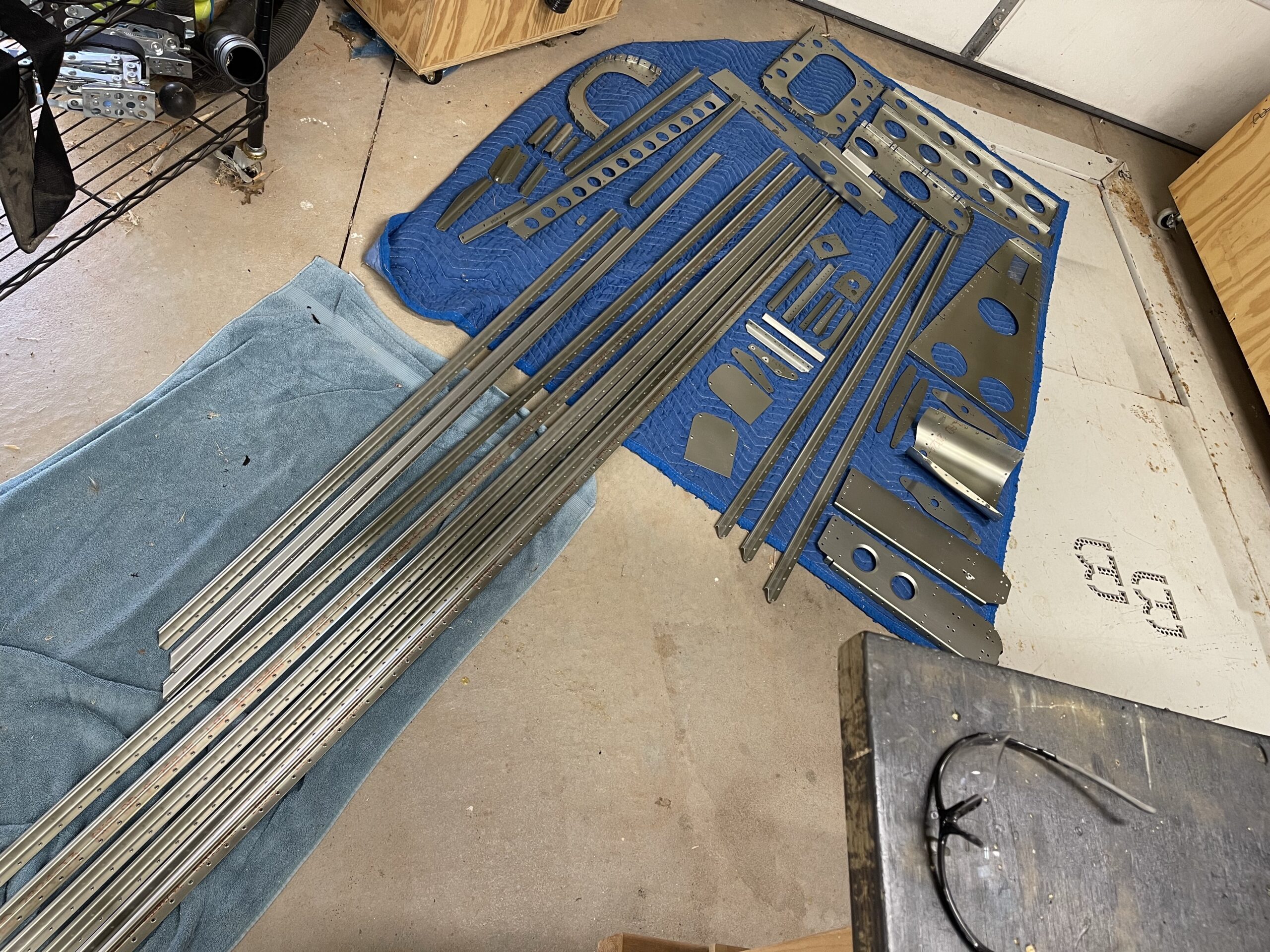 Final Dimpling, Priming, and Initial Empennage Assembly