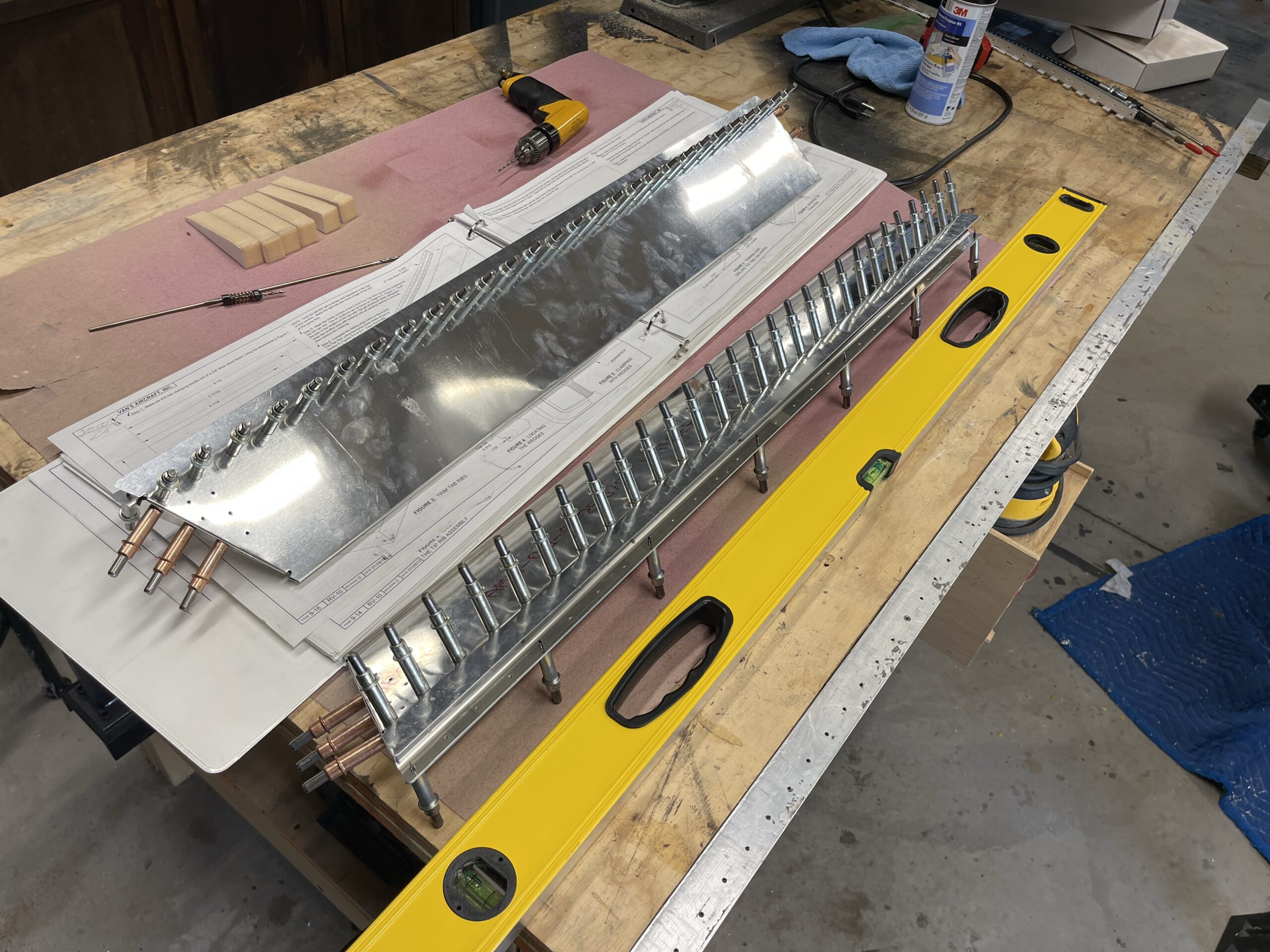 Trim Tabs Formed and Drilled