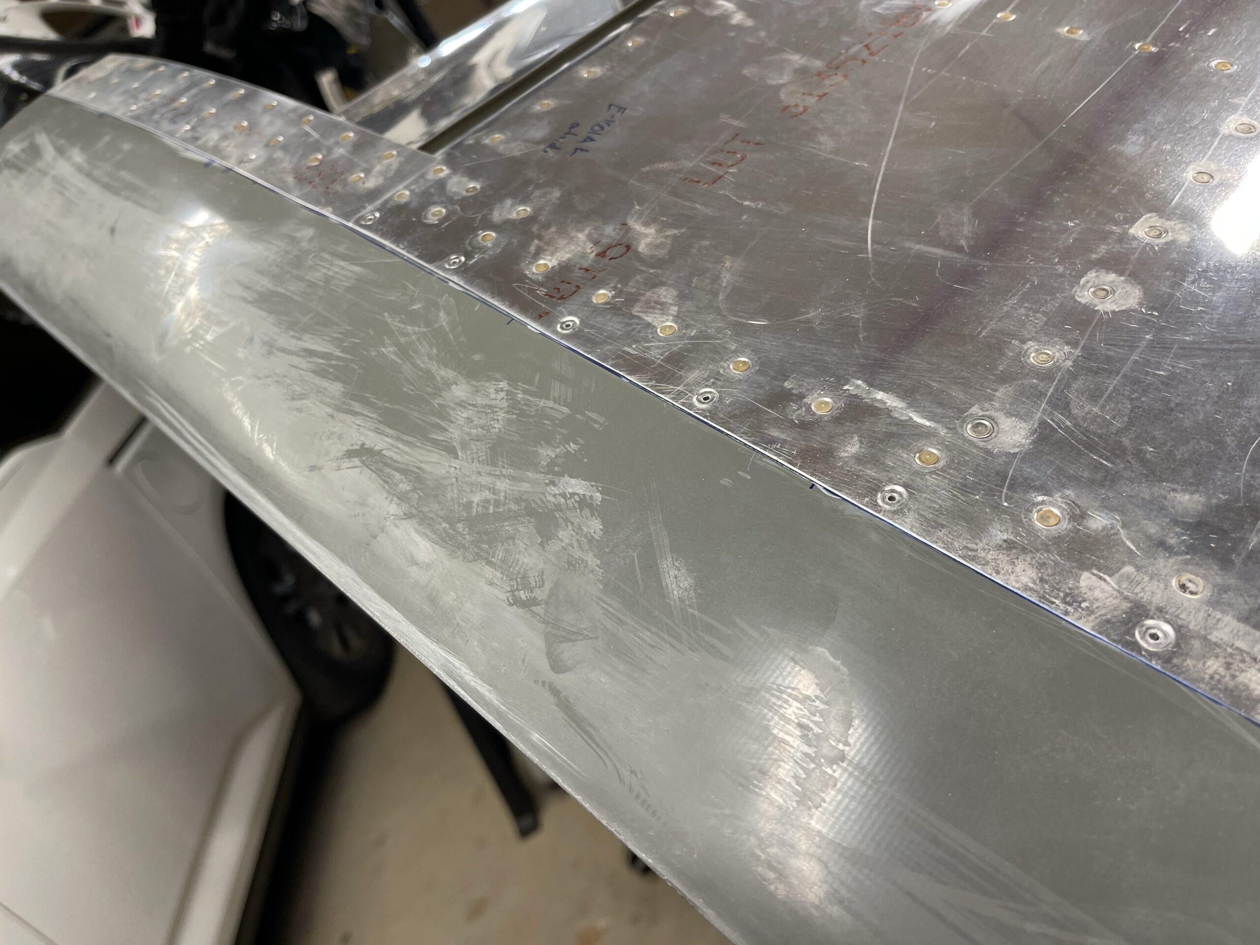 Left Elevator Fairing Installed