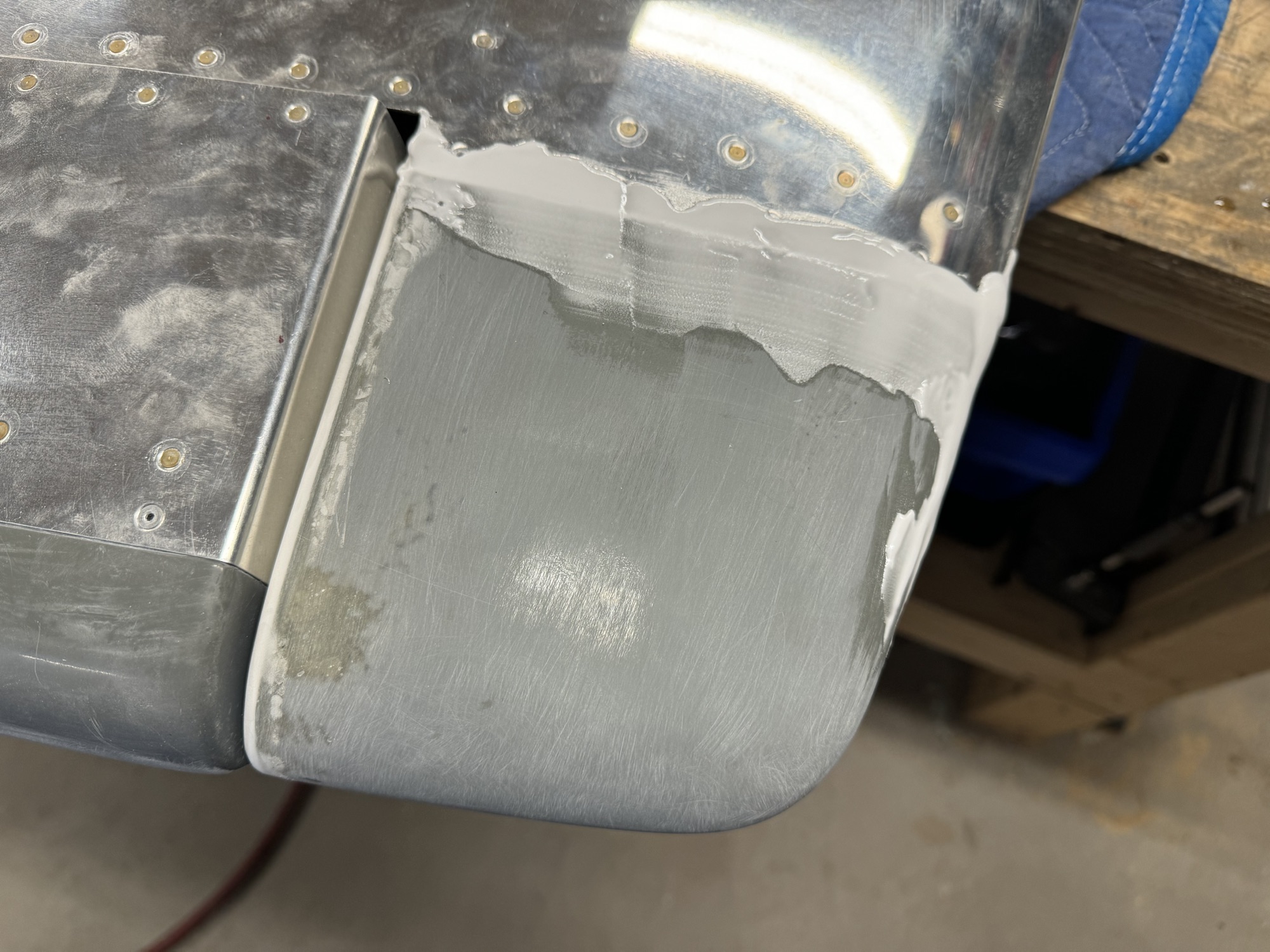 More Filler and Sanding