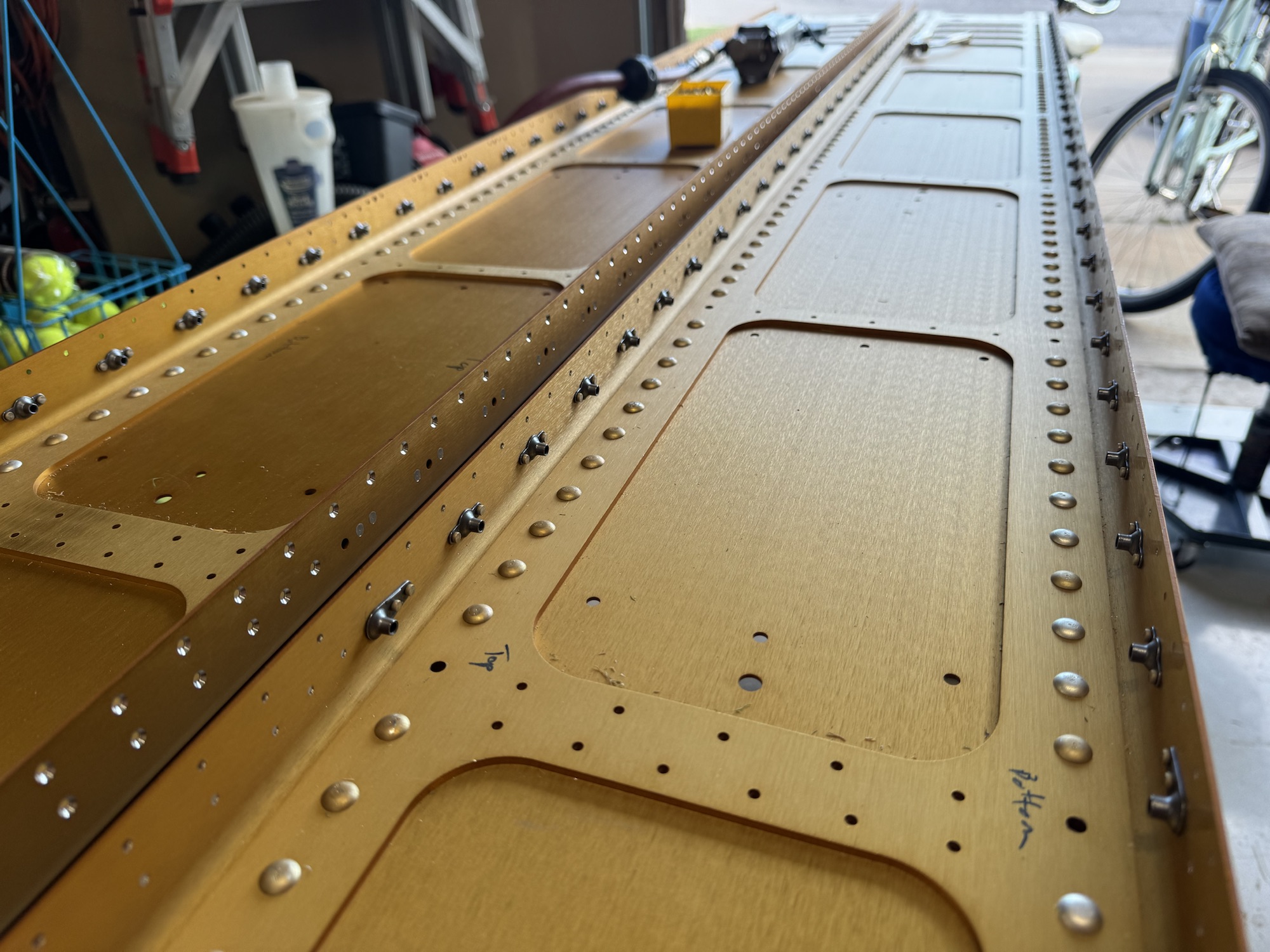 Nutplates Installed & Countersinking Done