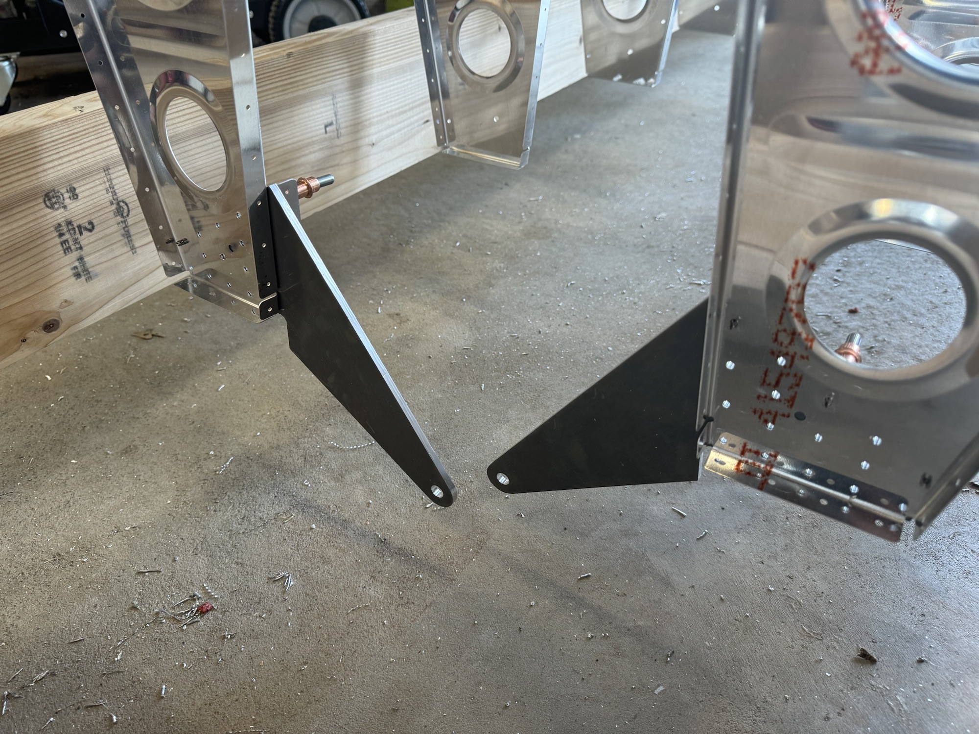 Parts Arrived and Started Deburring