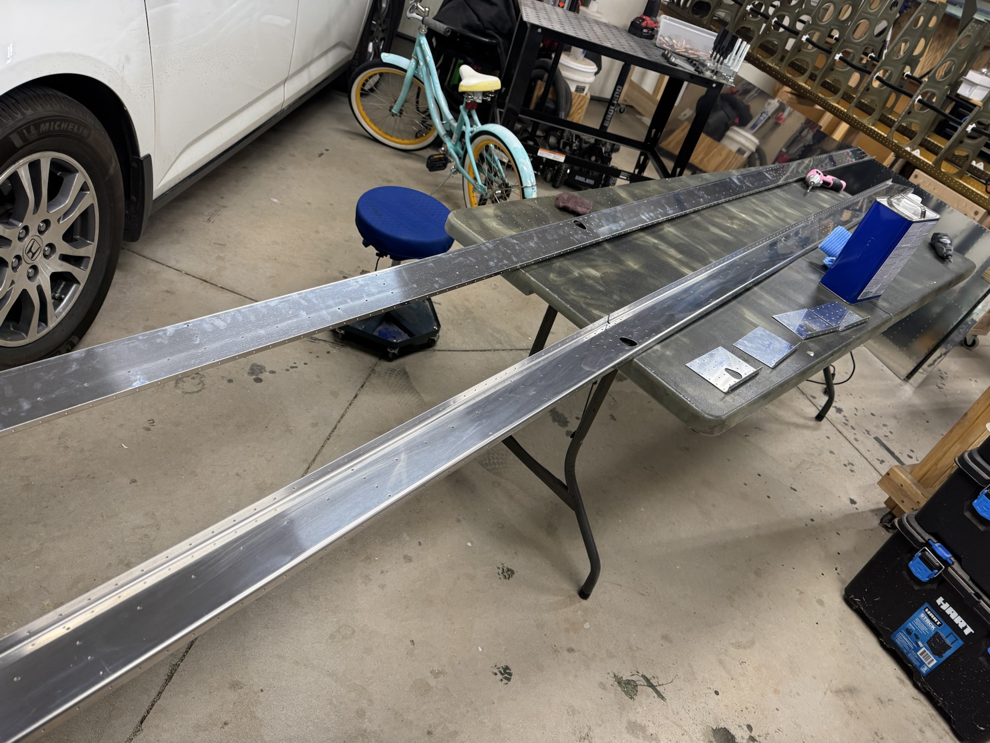 EAA Tech Visit and Spar Doublers