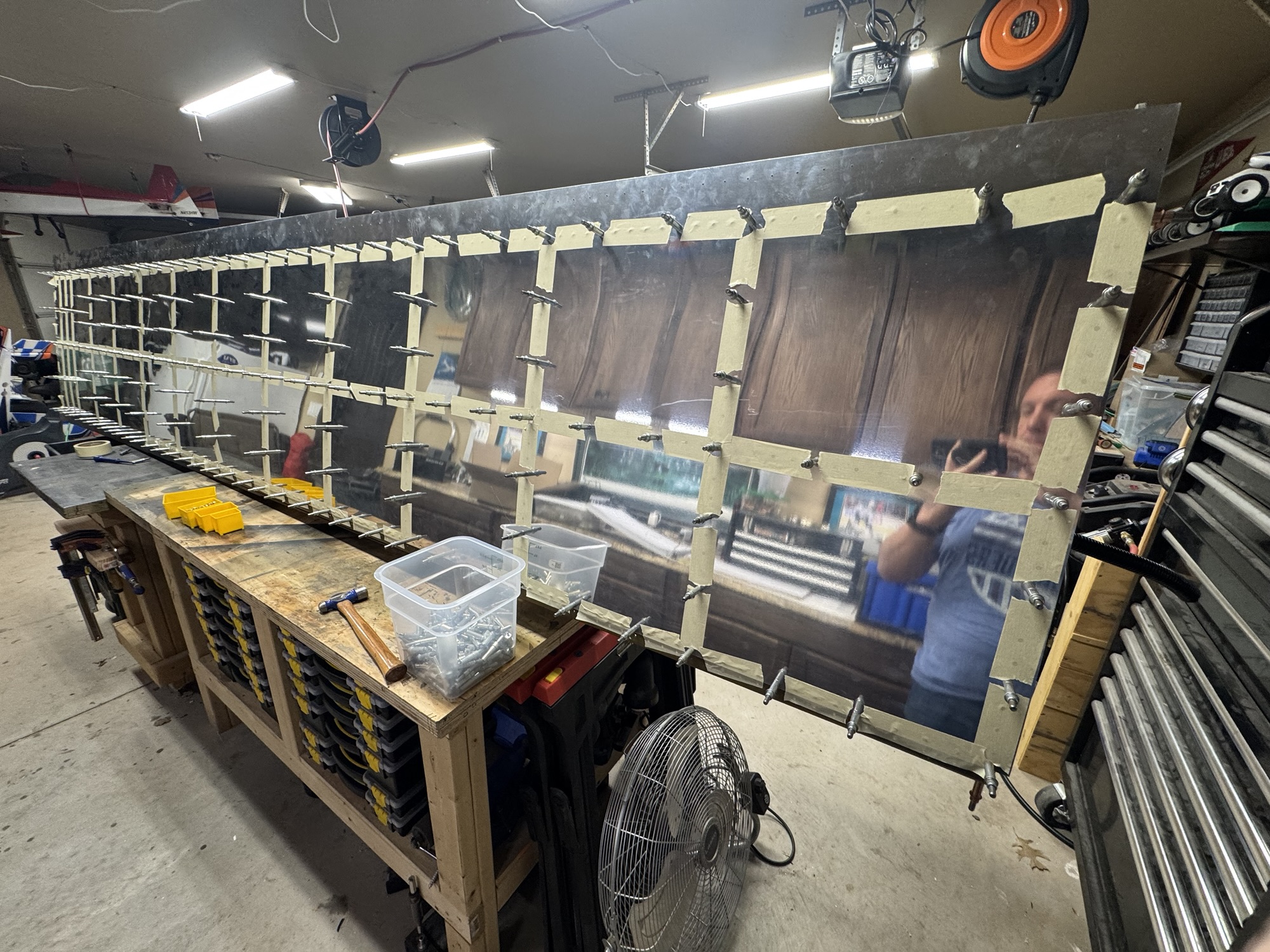 Left Wing Rivet Prep and Solo Riveting