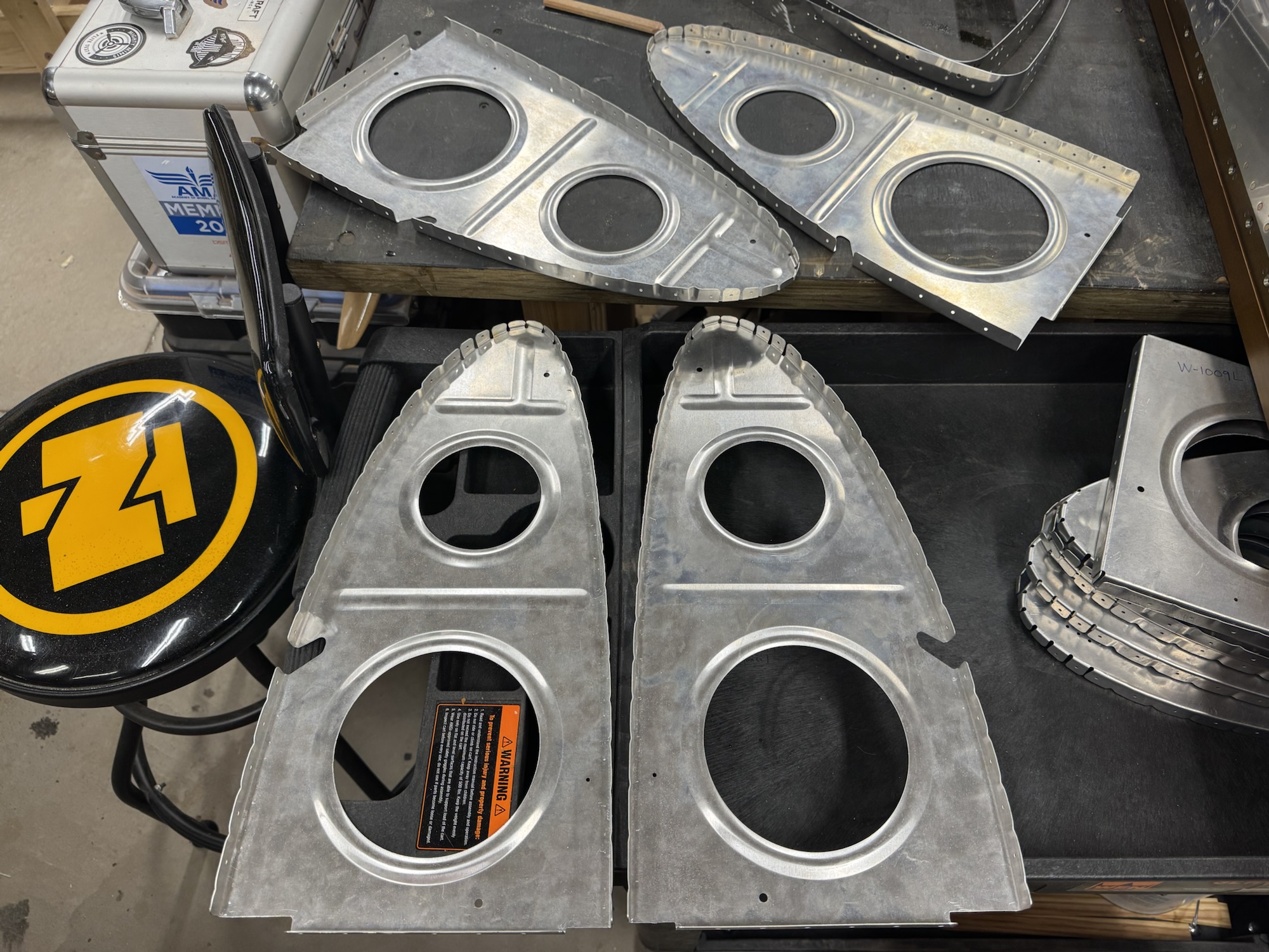 Modified Leading Edge Ribs and Cradle