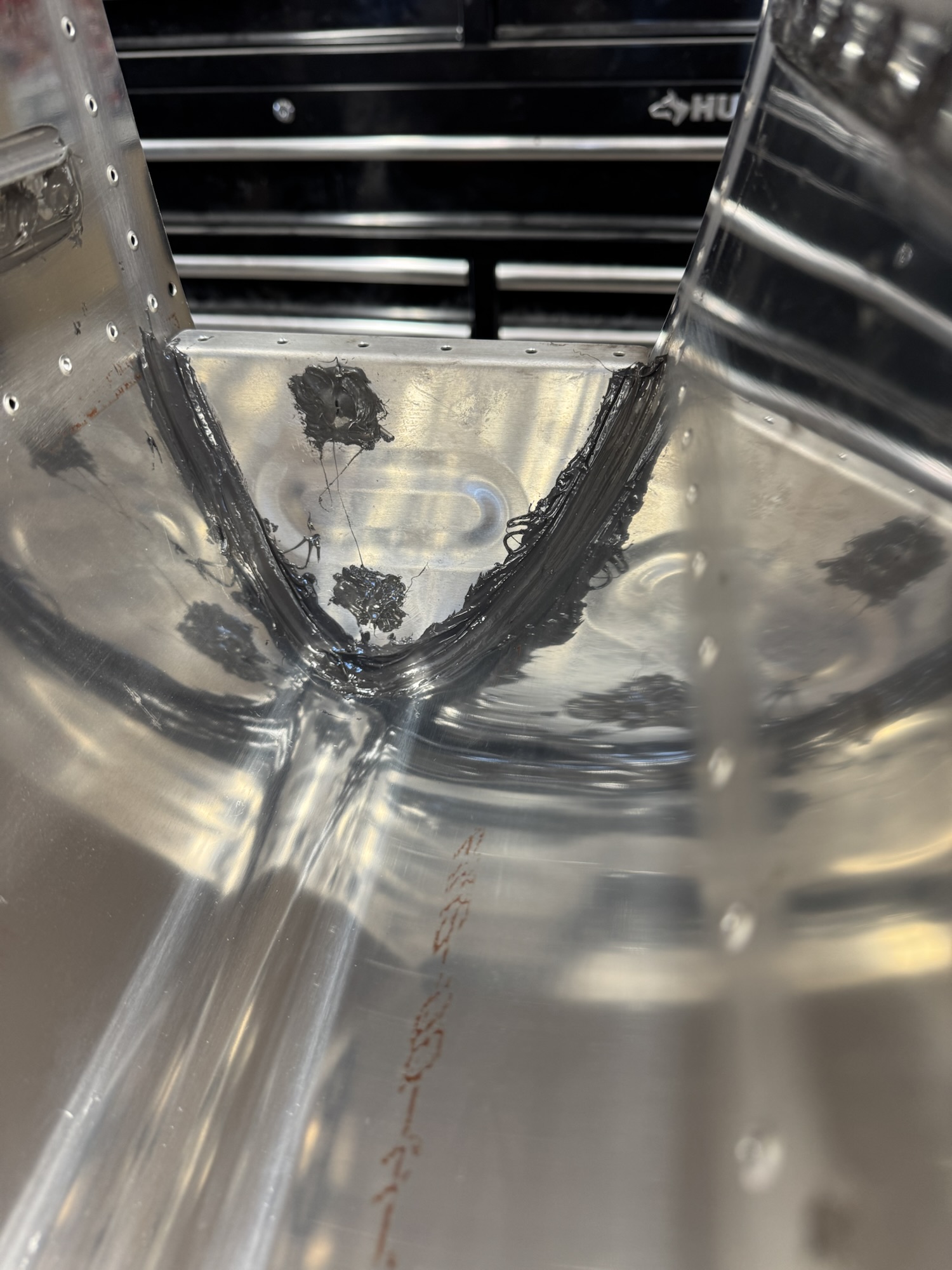 Inboard Forward Ribs Installed