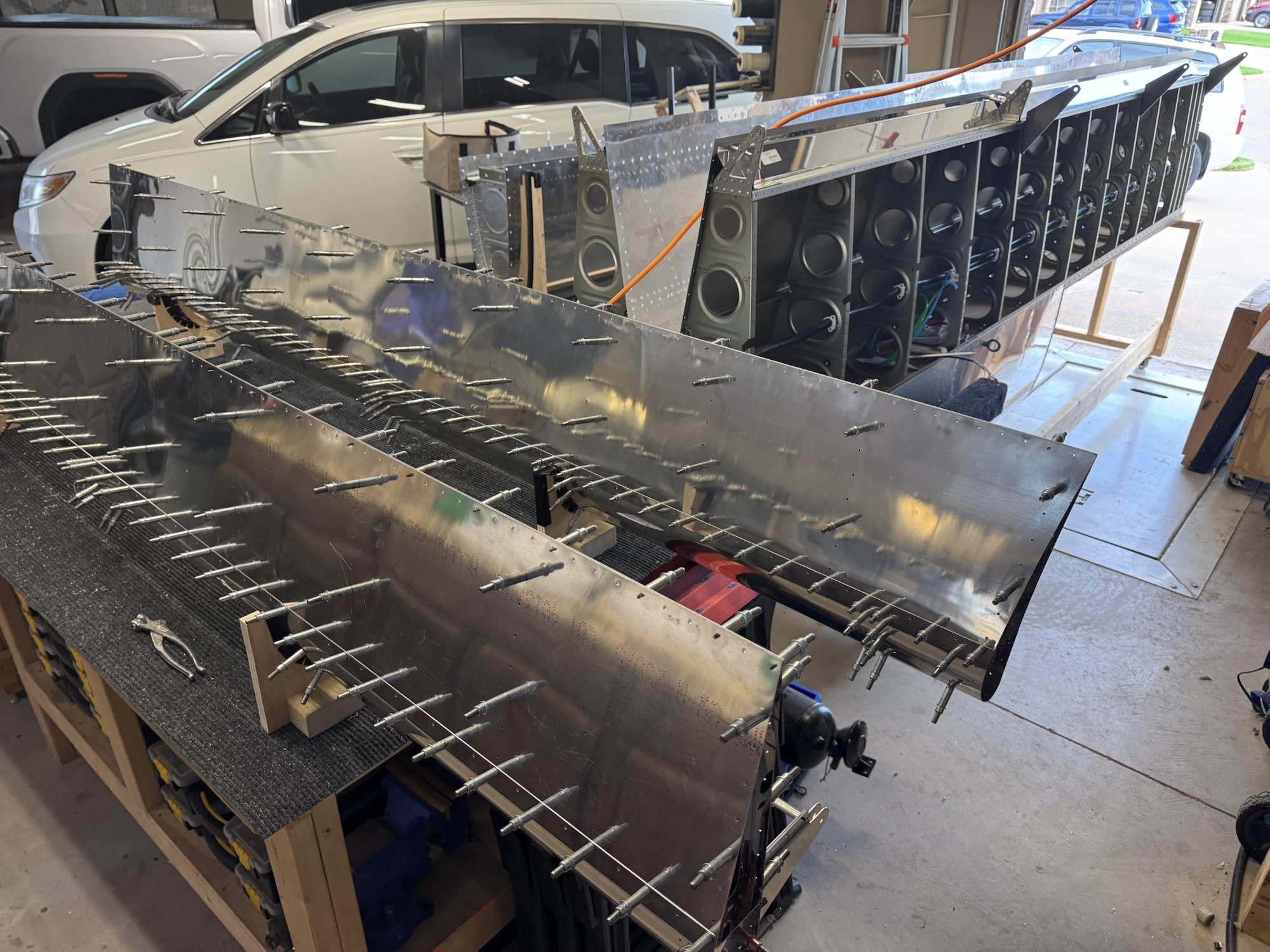 Finished Right Flap Deburring and Reassembly