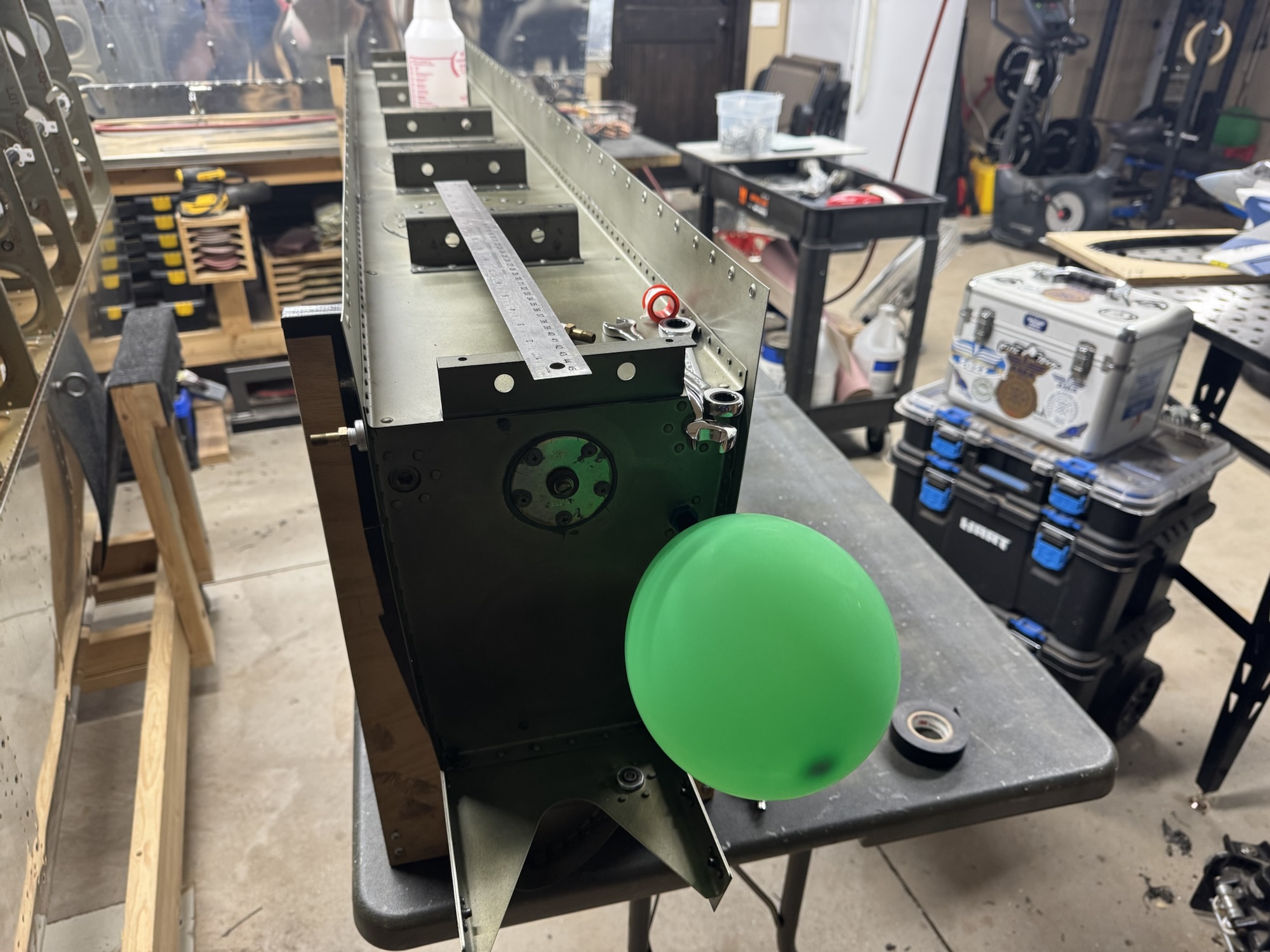 Right Tank Reinstalled & Left Tank Looks Promising