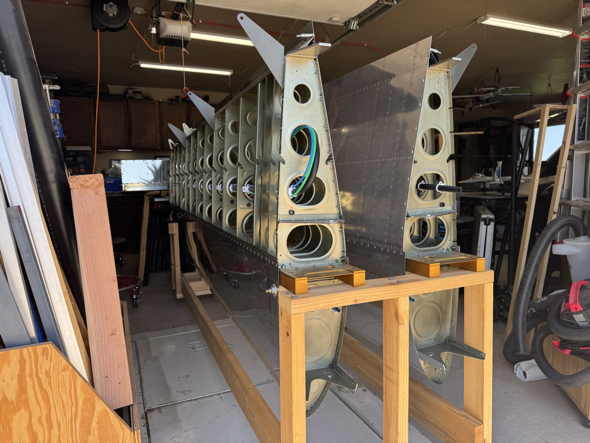 Fuel Tanks Mounted and Complete