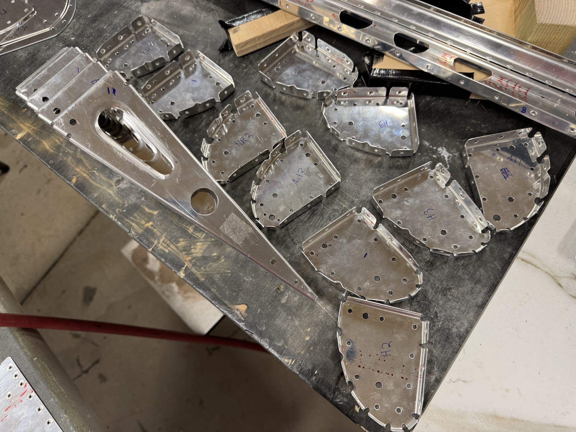 Left Flap Almost Ready for Priming