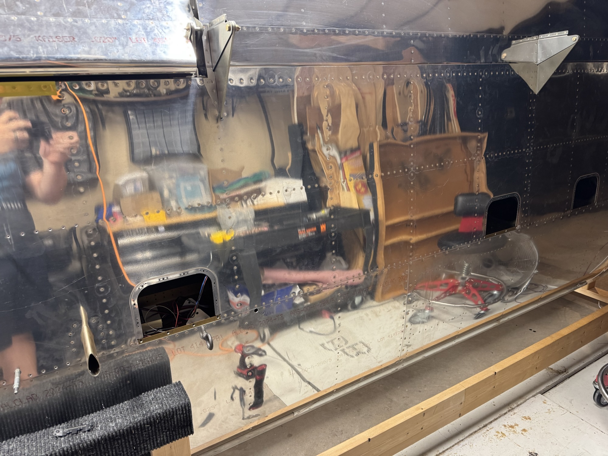 First Section Left Bottom Skin Complete