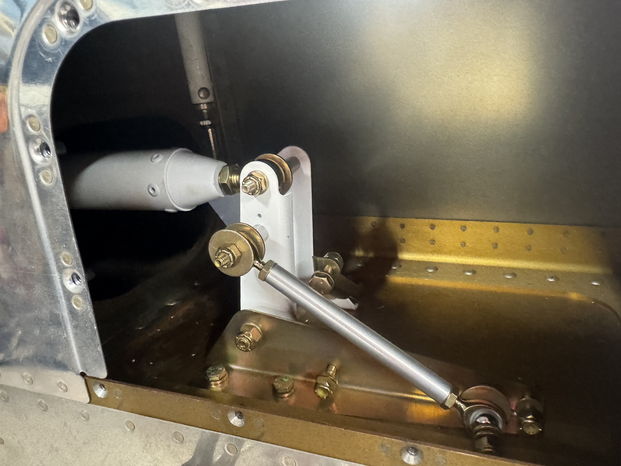 Garmin Servo Mount and Aileron Actuation