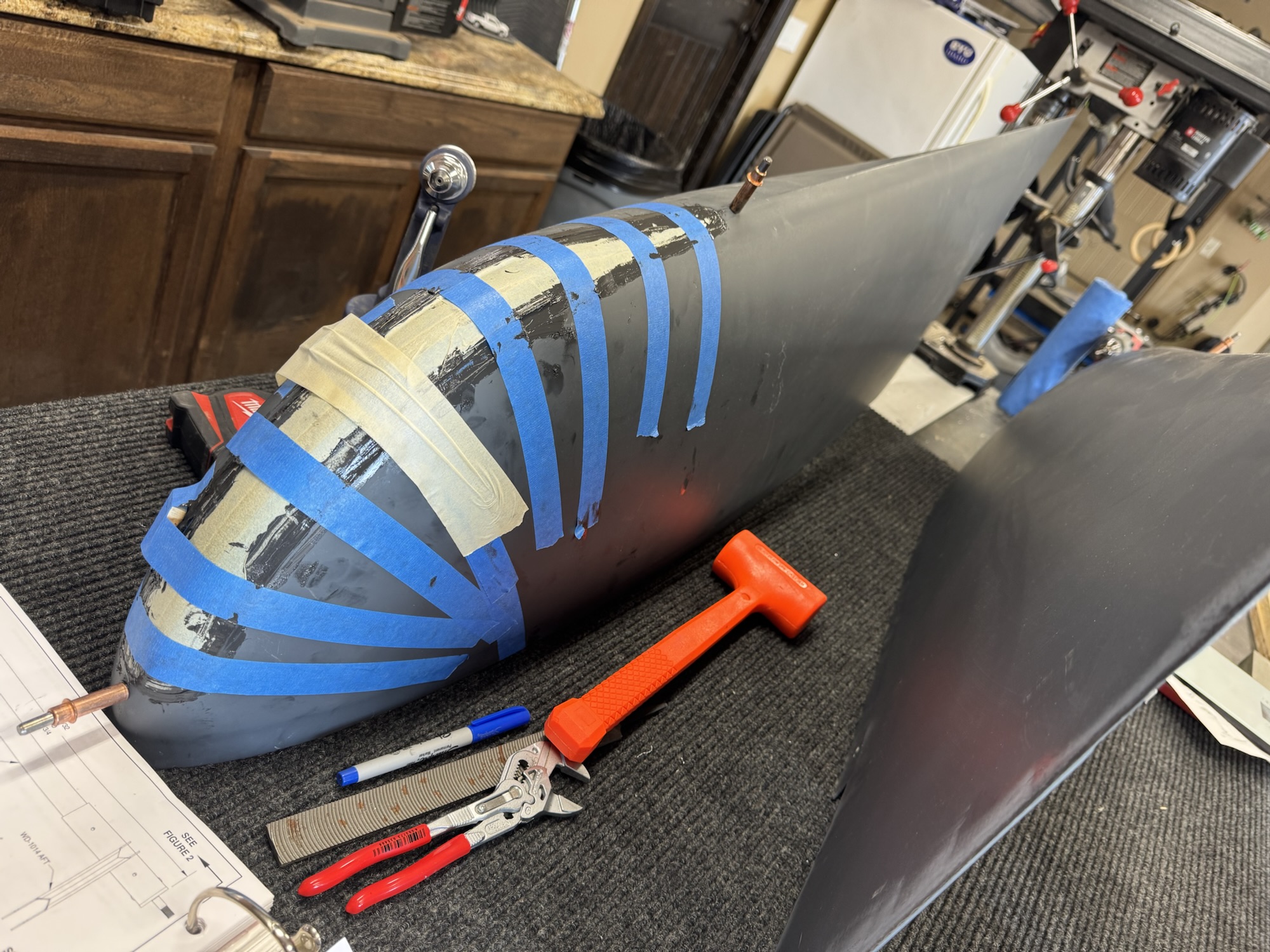 Lens Bonding and Rear Nav Lights Ready