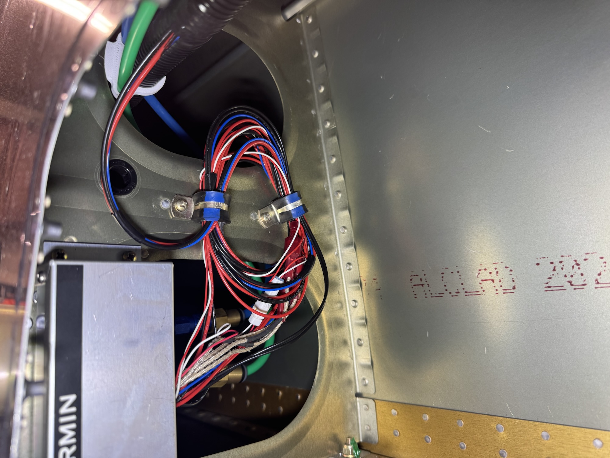 Pitot Wireloom and Wingtip Lighting Cleanup